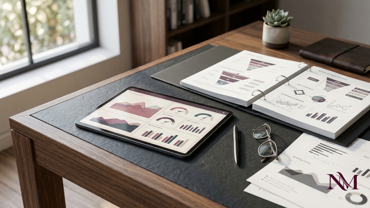 Performance analytics evaluation contrasting search rankings, traffic metrics, and verified customer conversion data